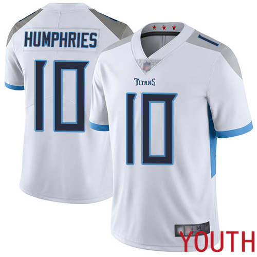 Tennessee Titans Limited White Youth Adam Humphries Road Jersey NFL Football #10 Vapor Untouchable